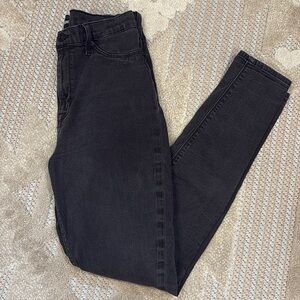 Hudson Blair Super Skinny Jeans - Black - High Rise Classic Denim - Size 30